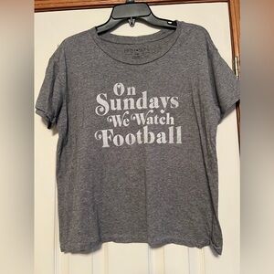 Juniors Football Tee